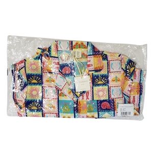 Cynthia Rowley Sleepwear Pajama Set Shorts Small Summer Icons 2-Piece NWT ☀️